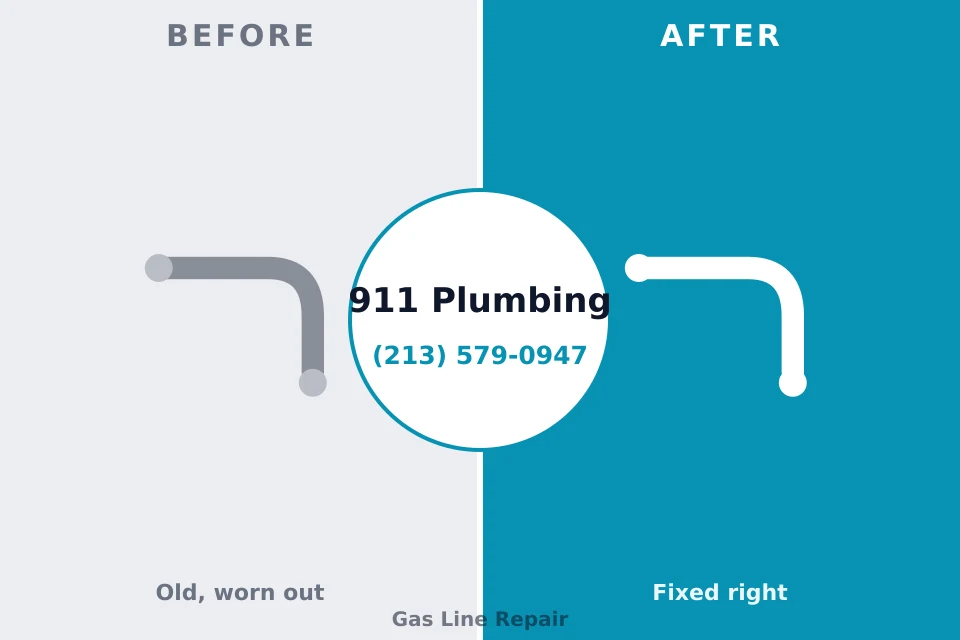 Before and after: plumbing company Kaukauna, WI